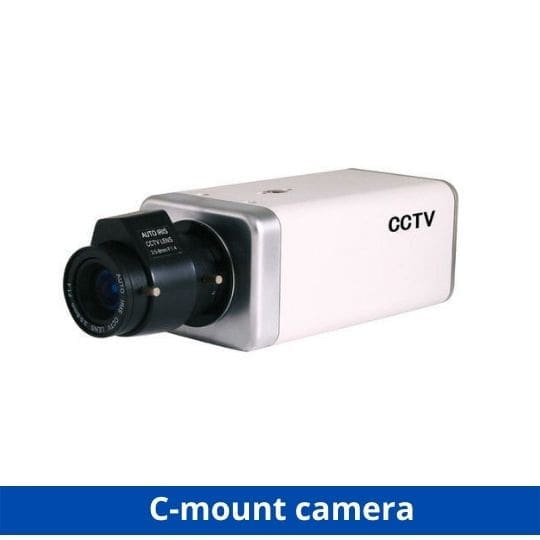 C-mount-camera
